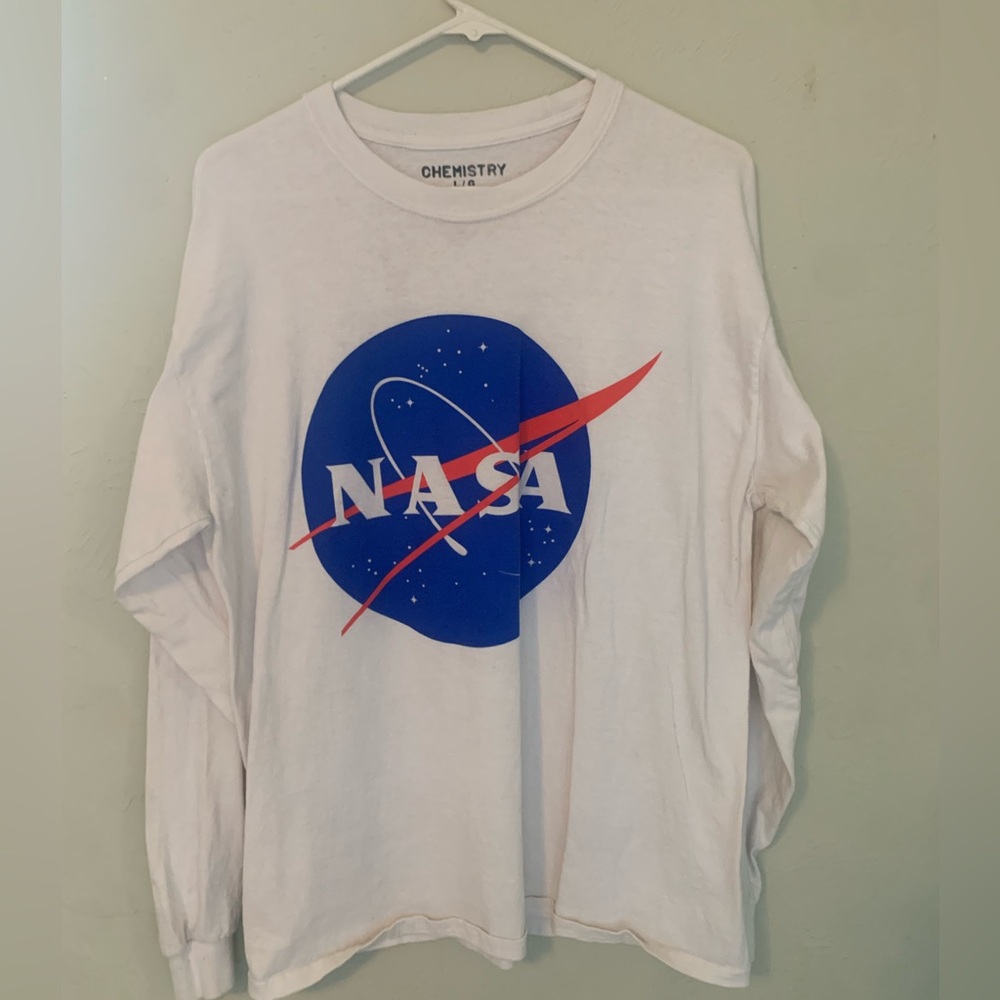 NASA White Sweatshirt
